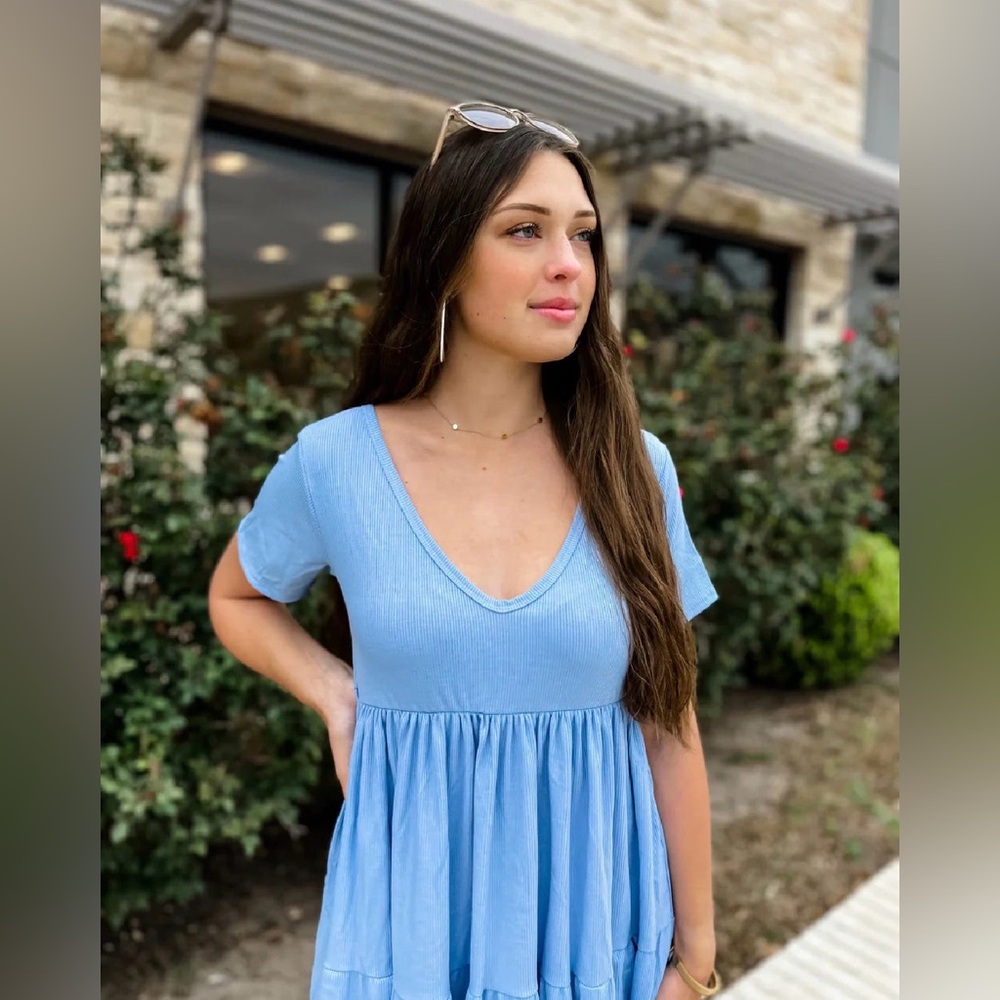 Blakeley Stormi Ribbed Dress S/M - Picture 3 of 4